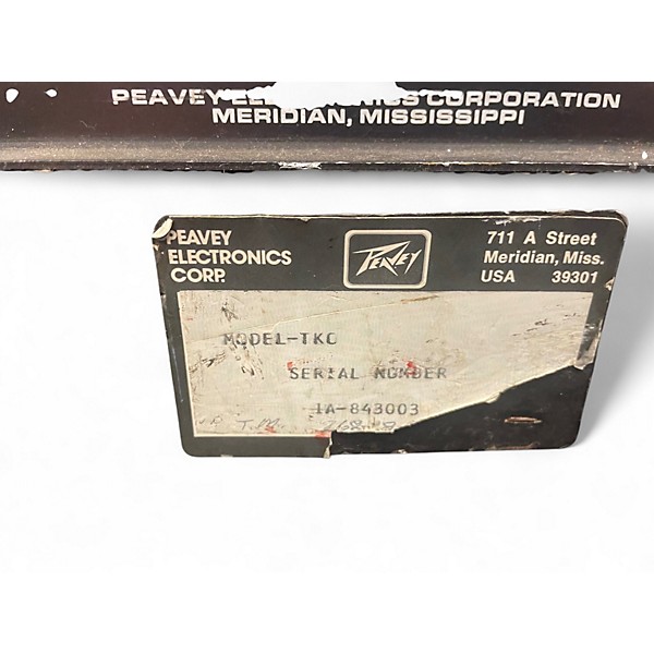 Vintage 1971 Peavey TKO 80 Bass Combo Amp