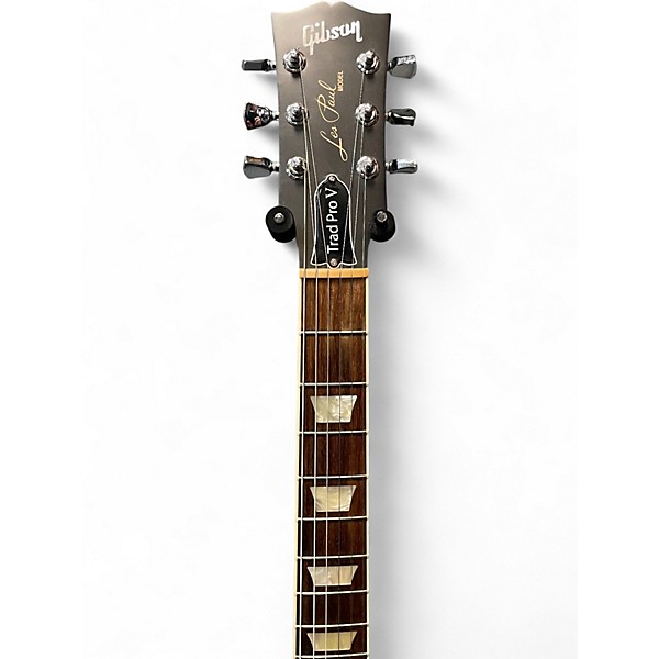 Used 2022 Gibson Les Paul Traditional Pro V Vintage Sunburst Solid Body Electric Guitar