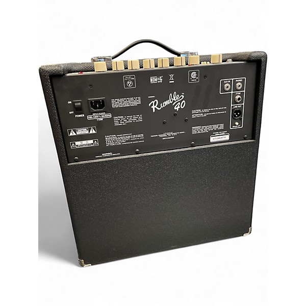 Used Fender Rumble 40 Bass Combo Amp