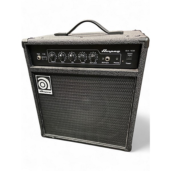 Used Ampeg BA108 25W 1X8 Bass Combo Amp