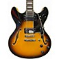 Used D'Angelico Premier Series DC Vintage Sunburst Hollow Body Electric Guitar
