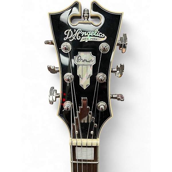 Used D'Angelico Premier Series DC Vintage Sunburst Hollow Body Electric Guitar