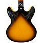 Used D'Angelico Premier Series DC Vintage Sunburst Hollow Body Electric Guitar