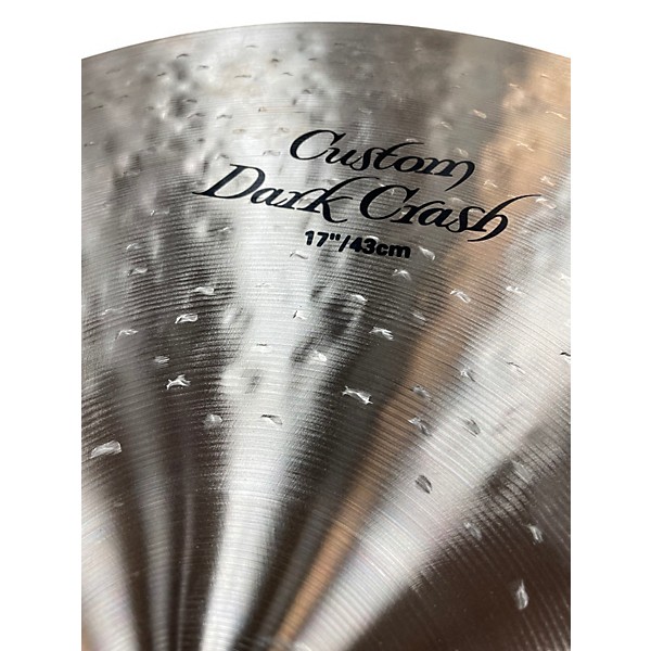 Used Zildjian 17in K Custom Dark Crash Cymbal