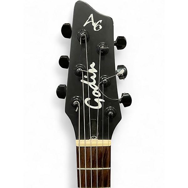 Used Godin A6 Natural Acoustic Electric Guitar