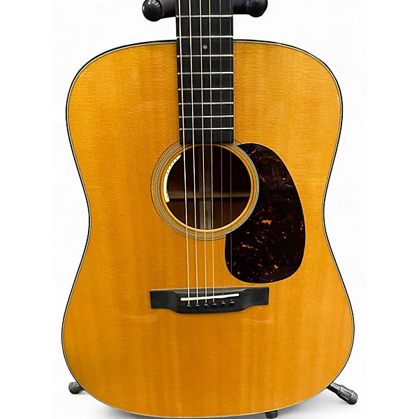Used Martin D18 Natural Acoustic Electric Guitar