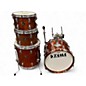 Used TAMA 4 Piece Superstar Mahogany Gloss Drum Kit thumbnail