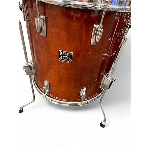 Used TAMA 4 Piece Superstar Mahogany Gloss Drum Kit