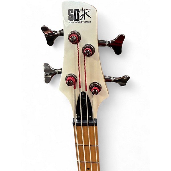 Used Ibanez SR300 White Electric Bass Guitar