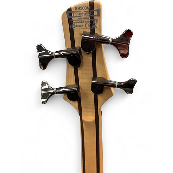 Used Ibanez SR300 White Electric Bass Guitar