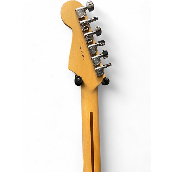 Used 2008 Fender AMERICAN STANDARD STRATOCASTER 3 Tone Sunburst Solid Body Electric Guitar