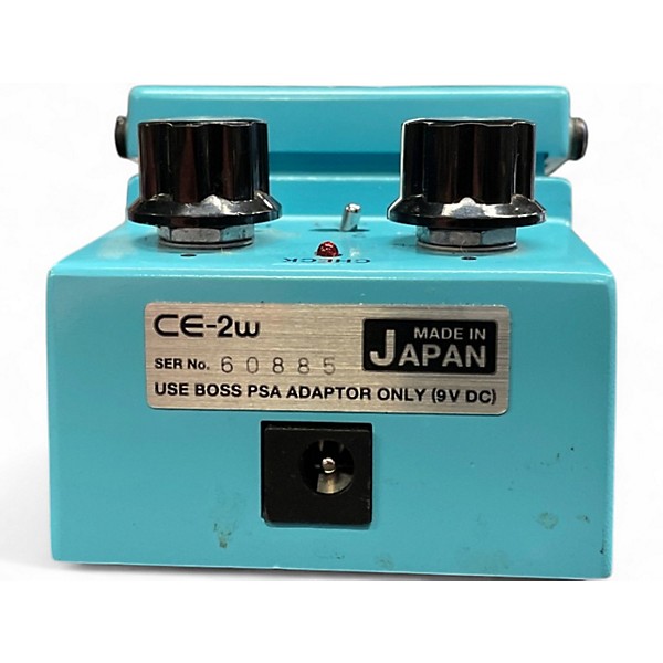 Used BOSS CE2W Waza Craft Chorus Effect Pedal