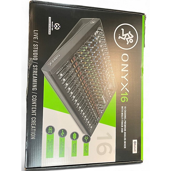 Used Mackie onyx16 Unpowered Mixer