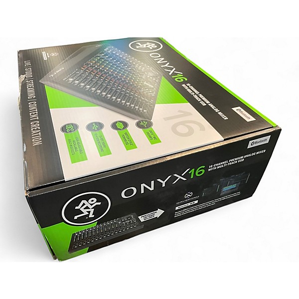 Used Mackie onyx16 Unpowered Mixer