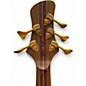 Used Shawn May Custom 5-String Walnut with Purpleheart and Maple Binding Electric Bass Guitar