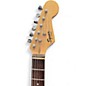 Used Squier Standard Stratocaster Black and White Solid Body Electric Guitar