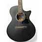 Used Ibanez ae140-wkh Black Acoustic Guitar