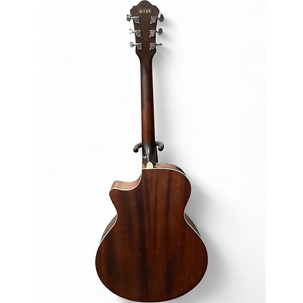 Used Ibanez ae140-wkh Black Acoustic Guitar