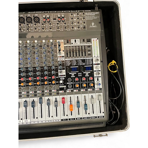 Used Behringer PMP6000 Powered Mixer