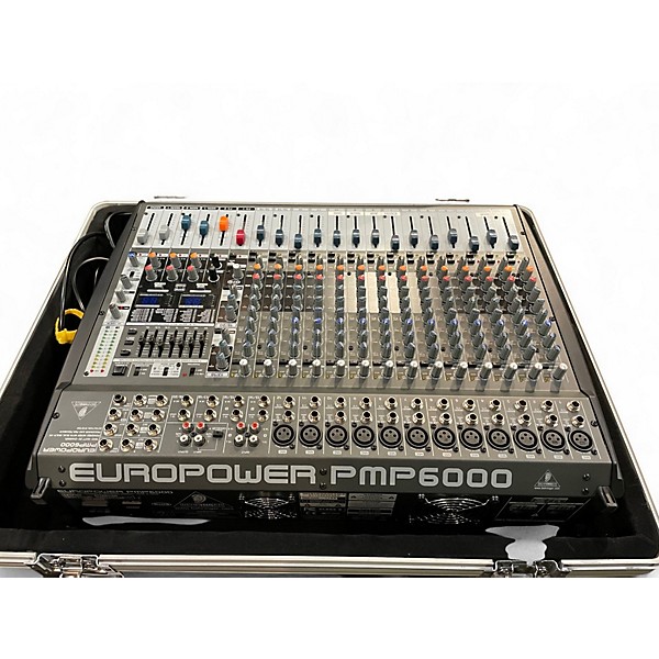 Used Behringer PMP6000 Powered Mixer