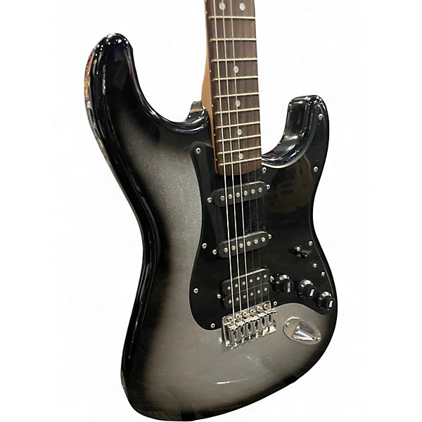 Used Starcaster by Fender Stratocaster Silverburst Solid Body Electric Guitar