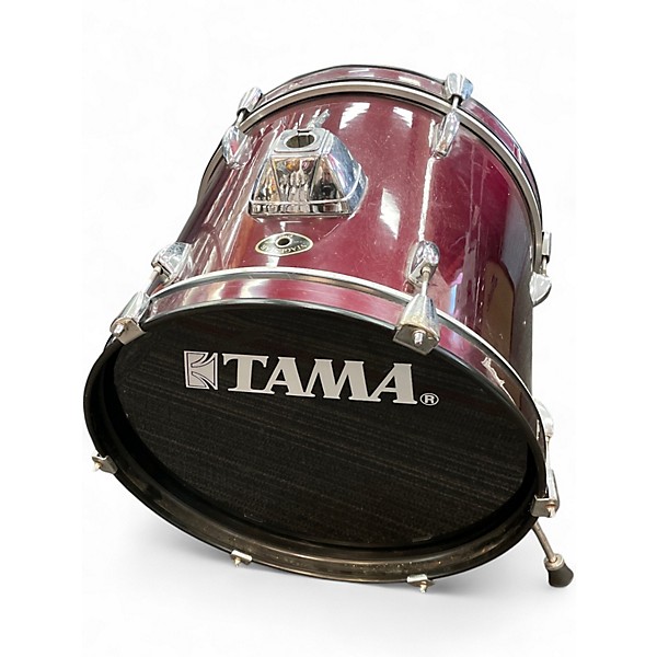 Used TAMA 4 Piece STAGESTAR Candy Apple Red Drum Kit