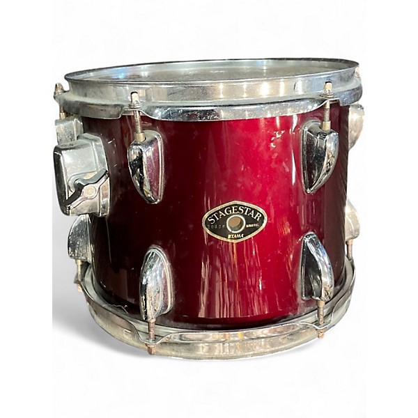 Used TAMA 4 Piece STAGESTAR Candy Apple Red Drum Kit