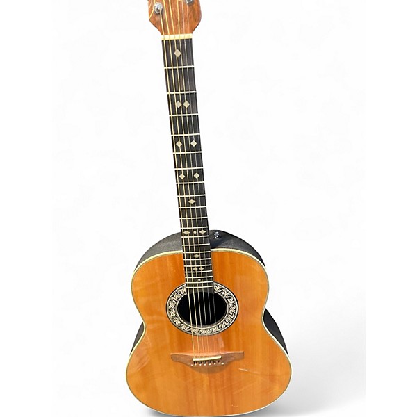 Used Ovation 1112 Natural Acoustic Guitar