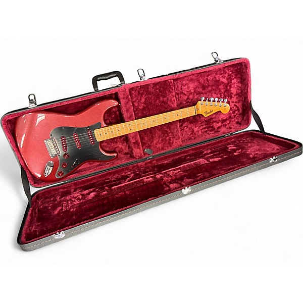 Used Fender AMERICAN PERFORMER MOD STRAT AUBERGINE Solid Body Electric Guitar