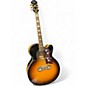 Used Epiphone EJ200SCE Vintage Sunburst Acoustic Electric Guitar thumbnail
