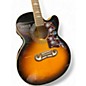 Used Epiphone EJ200SCE Vintage Sunburst Acoustic Electric Guitar