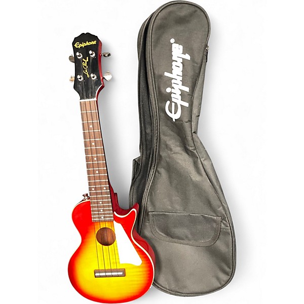 Used Epiphone UKALELE Orange Ukulele