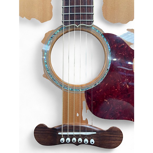 Used Gibson Songwriter Deluxe Studio Natural Acoustic Electric Guitar