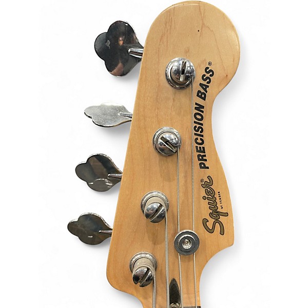 Used Squier Precision Bass Gray Electric Bass Guitar