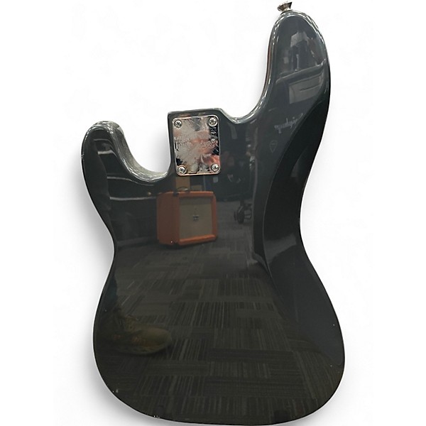 Used Squier Precision Bass Gray Electric Bass Guitar