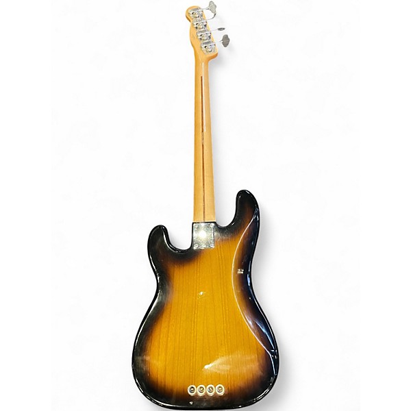 Used 2005 Fender Custom Shop 1955 Precision Bass 2 Color Sunburst Electric Bass Guitar