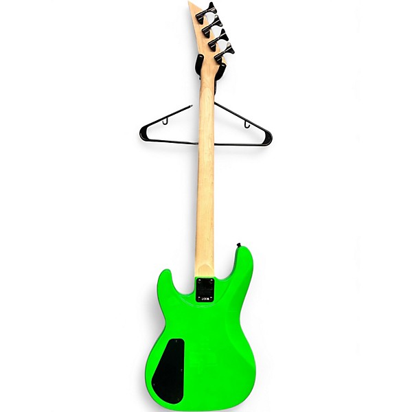 Used Jackson JS Series  Neon Green Electric Bass Guitar
