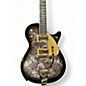 Used 2023 Gretsch Guitars G6134TG LIMITED EDITION PAISLEY PENGUIN BLACK PAISLEY Solid Body Electric Guitar