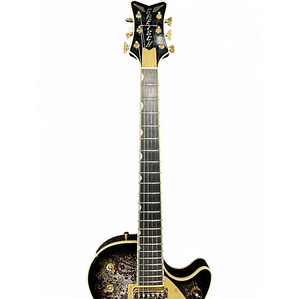 Used 2023 Gretsch Guitars G6134TG LIMITED EDITION PAISLEY PENGUIN BLACK PAISLEY Solid Body Electric Guitar