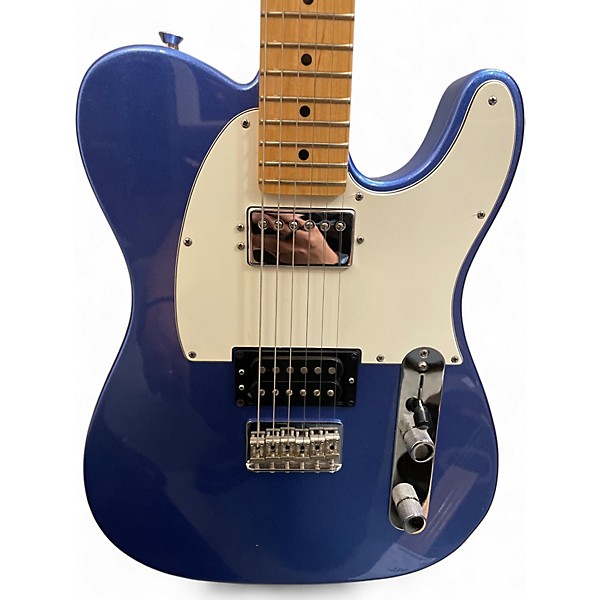 Used Fender American Standard Telecaster HH Ocean Blue Metallic Solid Body Electric Guitar