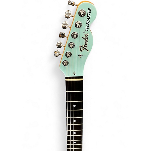 Used 2019 Fender FSR THINLINE TWO TONE TELECASTER Seafoam Green Solid Body Electric Guitar