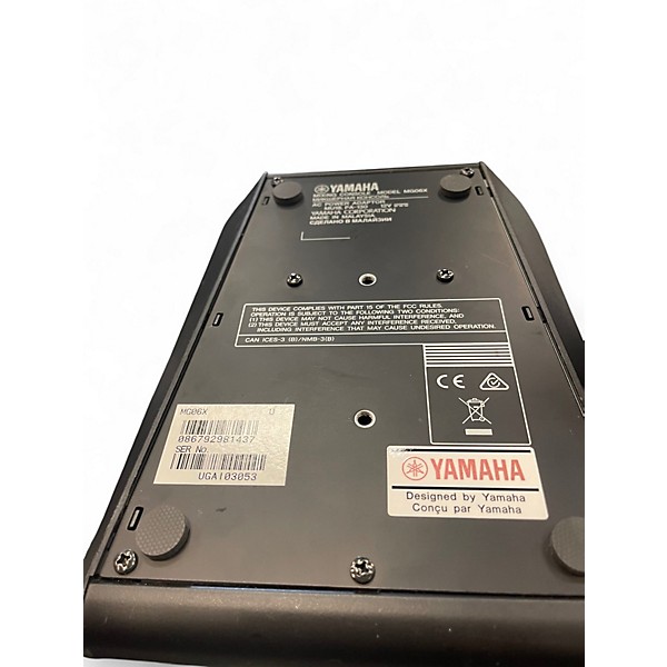 Used Yamaha MG06X Unpowered Mixer