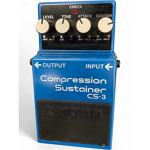 Used BOSS CS3 Compressor Sustainer Effect Pedal