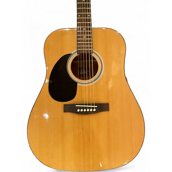 Used Rogue RG-624 Natural Acoustic Guitar