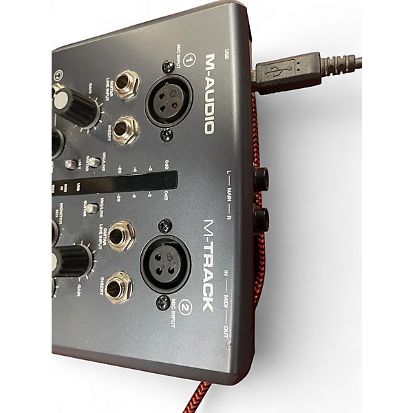 Used M-Audio M-TRACK Audio Interface