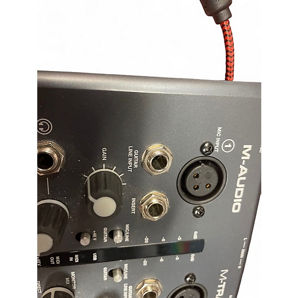 Used M-Audio M-TRACK Audio Interface