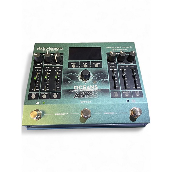 Used Electro-Harmonix Oceans Abyss Effect Pedal