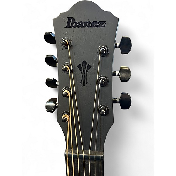 Used Ibanez AEG721-BOT BLACKOUT Acoustic Electric Guitar