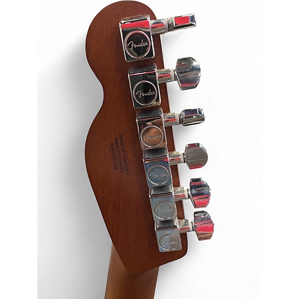 Used Fender ACOUSTASONIC STANDARD TELECASTER Black Acoustic Electric Guitar