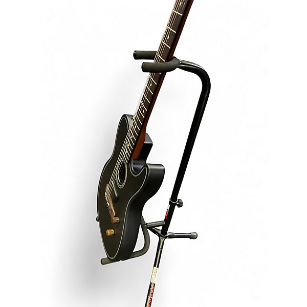 Used Fender ACOUSTASONIC STANDARD TELECASTER Black Acoustic Electric Guitar